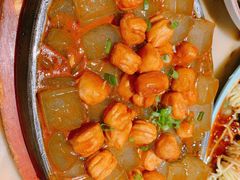 蒜香馒头烧凉粉-杏花堂·山西菜馆(晋中万达店)