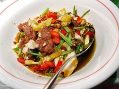 自制泡菜炒牛肉-闽上鲜·福建菜(龙湖滨江天街店)