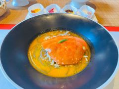 家烧梭子蟹-鲤院·新中式美学·庭院餐厅(夫子庙店)