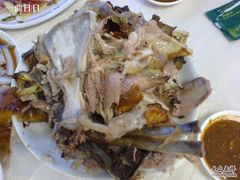 解剖好的烤羊腿-维吾尔餐厅(宜山路店)