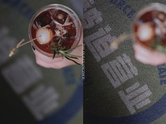 啡仔笑（荔枝美式苏打）-无牌咖啡&酒馆
