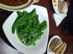 蒜茸荷兰豆-小土豆北方菜馆(文慧园店)