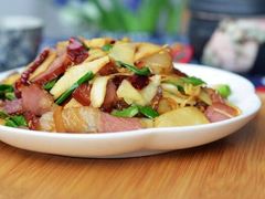 干笋炒腊肉-业华湘·特色菜