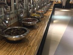 自助取餐区-感恩心素食馆(百世广场店)