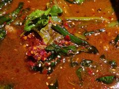 水煮牛肉-绿茶餐厅(华联万柳店)