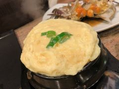 蒸鸡蛋羹-普乐酱蟹(coex店)