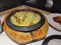 烤鸡爱上芝士-猪啊牛呀羊啊铜盘烤肉(正大广场店)