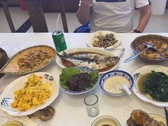 葱油蒸白鱼-渔阿婆熟醉蟹·30年本帮菜传承·鱼头汤(拈花湾·灵山必推店)