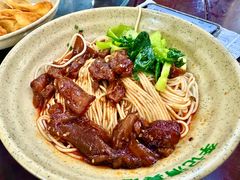 香辣牛筋干挑面-李记清真馆(打钉巷店)