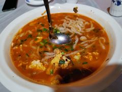老寒菜鸡蛋鱼面-笑红饭庄