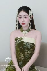 -桃子造型婚纱礼服(凤起广场店)