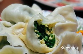 Vegetable Leek and Egg Dumplings