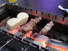 羊肉串-長壹旋转烤吧 农家鸡火锅