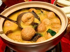 酸汤豆腐丸子-山西会馆·晋菜·晋商宴·学堂记忆(许坦西街店)
