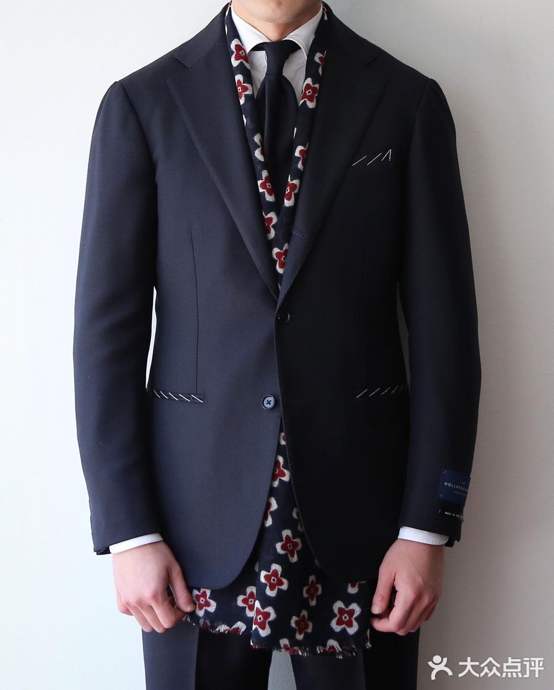 西服定制之围巾搭配篇