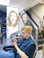 -藤野造型专业烫染接发