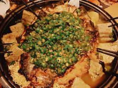 翡翠青椒烤黔鱼-烤匠麻辣烤鱼(环球中心店)
