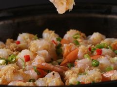 生焗蒜香虾-兴庆斋·盐池手抓羊肉清真餐厅(交通学院店)