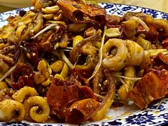 干煸鱿鱼-1910老鲁味海鲜·戳子肉·青岛菜(金沙滩店)