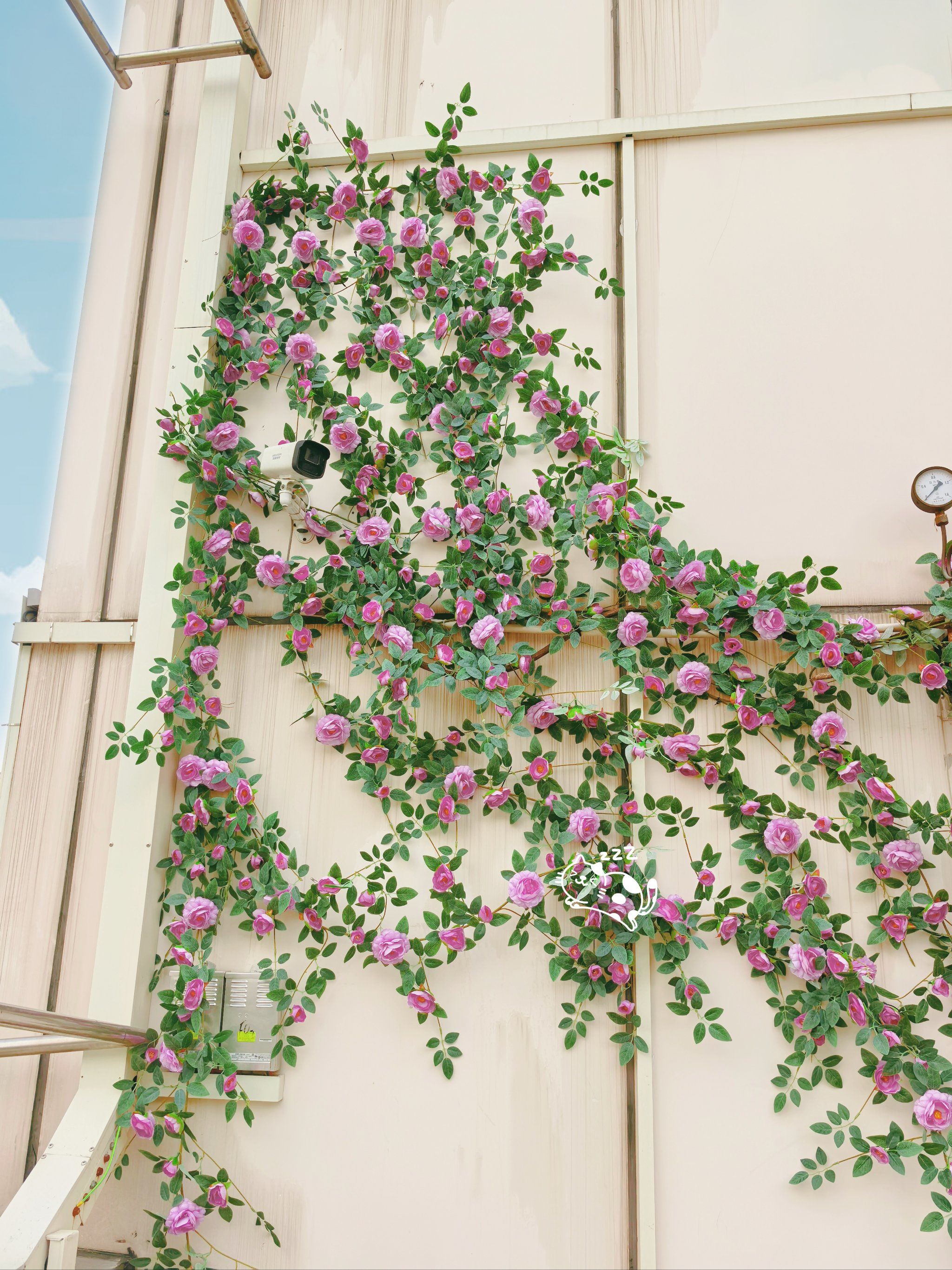 店铺门口 户外门头花装饰