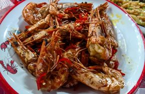 Signature Sauce-Dipped Black Tiger Shrimp