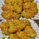 外酥里嫩的咸蛋黄鸡翅🔥一盘都不够啊