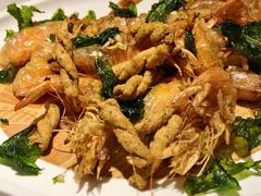 径山茶香虾-径山十八道·风味民间菜(杭州总店)