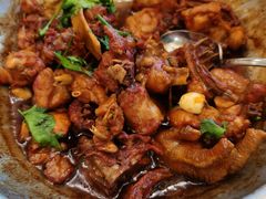崂山菇炖大公鸡-良友·海鲜青岛菜(五四广场店)