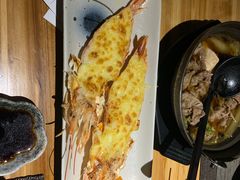 芝士焗大红虾-立山居酒屋·烧鸟 天妇罗(西北湖店)