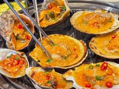 -围炉肉舍•炭烤活鳗•丹东海鲜烤肉(步行街店)