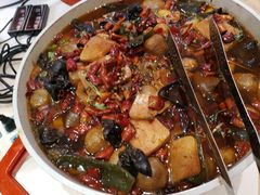 毛血旺-悦橙烤肉海鲜自助(中央大街店)