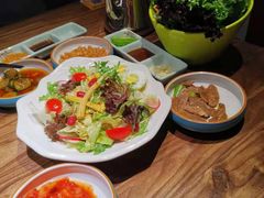 -明洞阿姨·韩式酱蟹烤肉·创意料理(三元桥店)