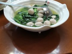 丝瓜浸双丸-百姓百味海鲜酒楼(粤垦路总店)