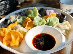 全家福水饺-崂山水果园农家宴(泉水鸡店)