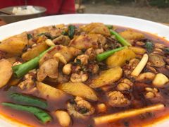 土豆烧鸡肾-刘土鸡家常菜