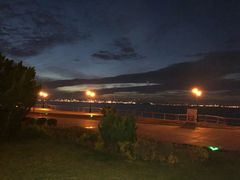 夜景-东港音乐喷泉广场