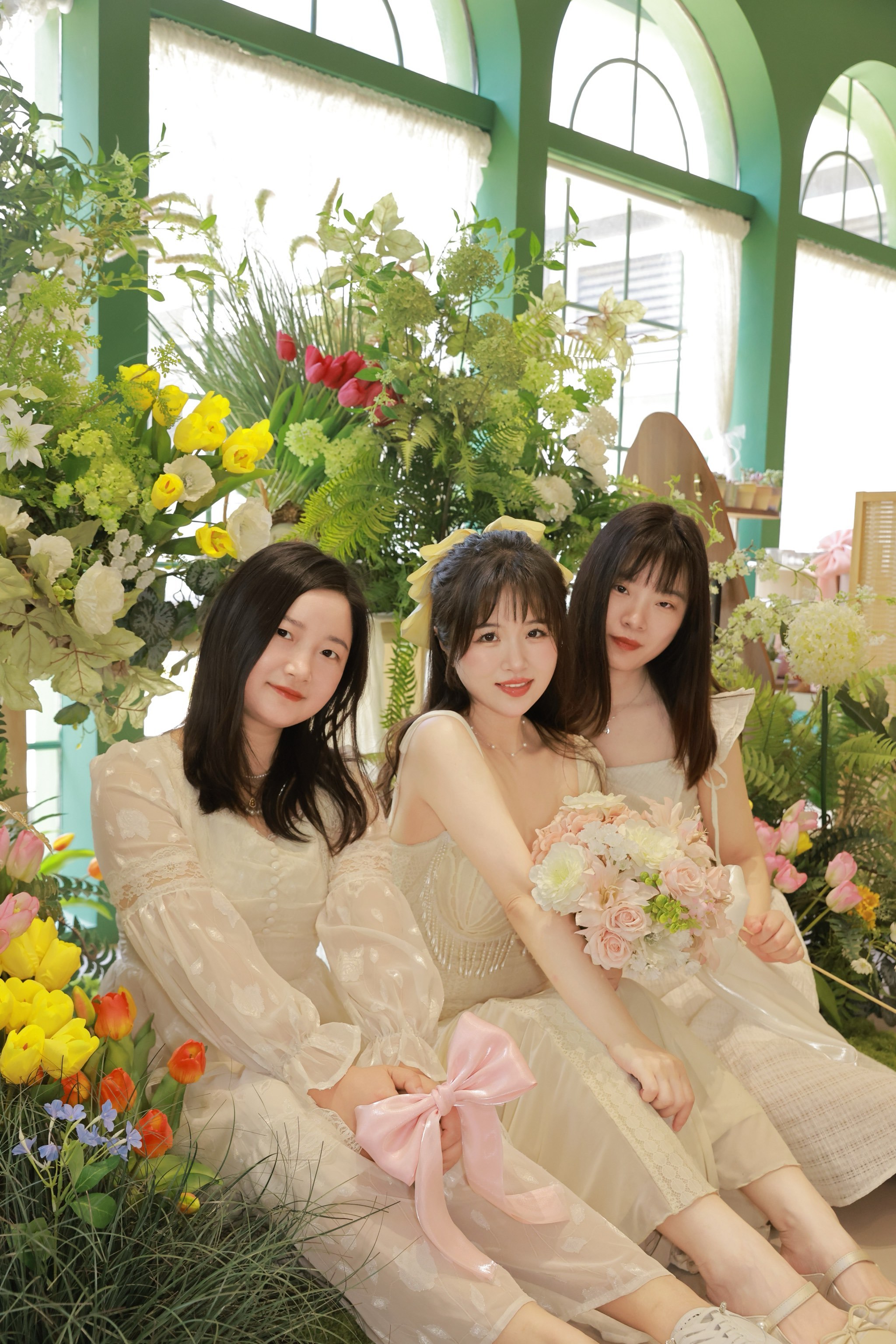 生日就是要和姐妹拍美美的照片💕