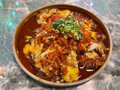 凉拌荷包蛋-浩海火烧云傣家菜(京广店)