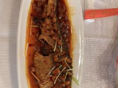 干烧大黄鱼-丰泽园饭店