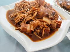 红烧肉蒸笋-山涧阁农家菜(南北湖店)