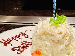 生日蛋糕-Ginza Onodera铁板烧(外滩十八号店)