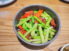 芦笋炒脆肉排-潮粥荟·潮汕砂锅粥(槐房万达店)