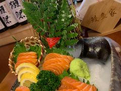 三文鱼刺身-鳗鱼家·深夜食堂(军博店)