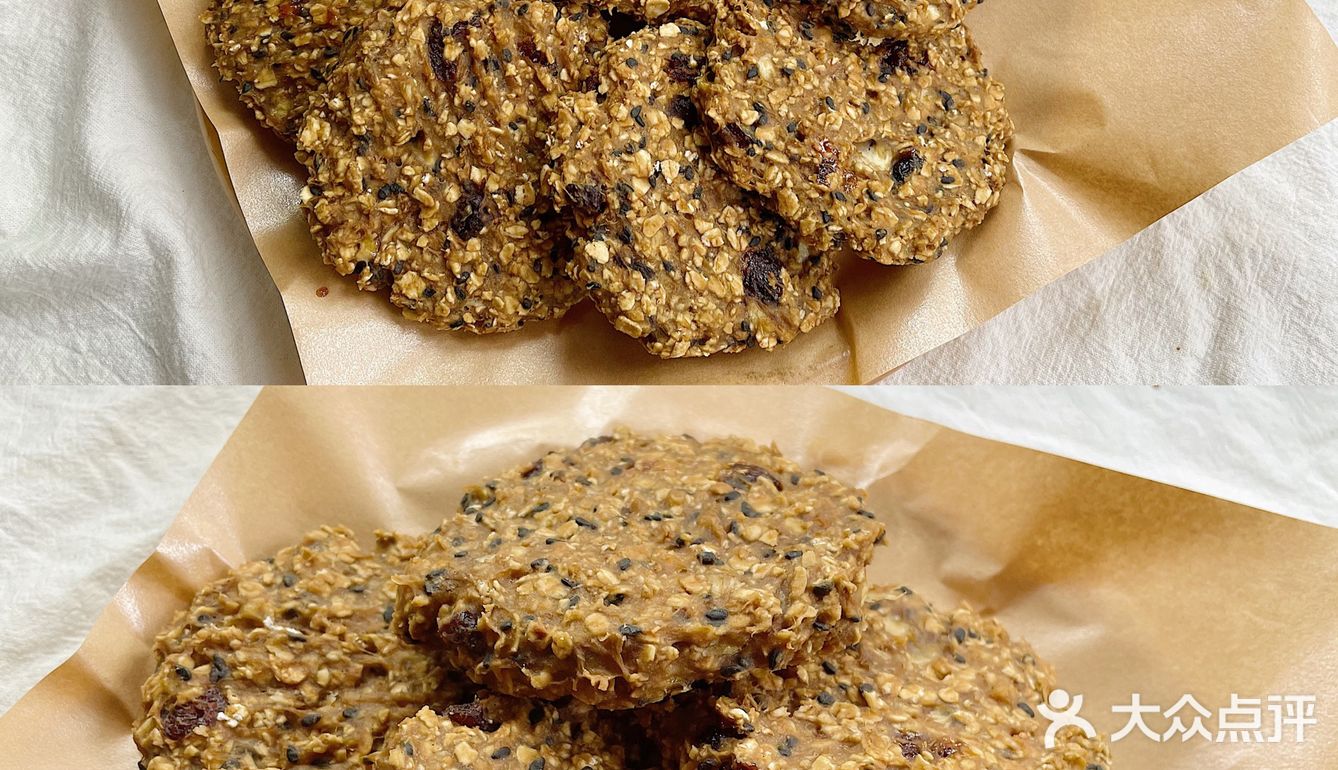 低脂下午茶☕️燕麦麸皮曲奇🍪低卡饱腹‼️