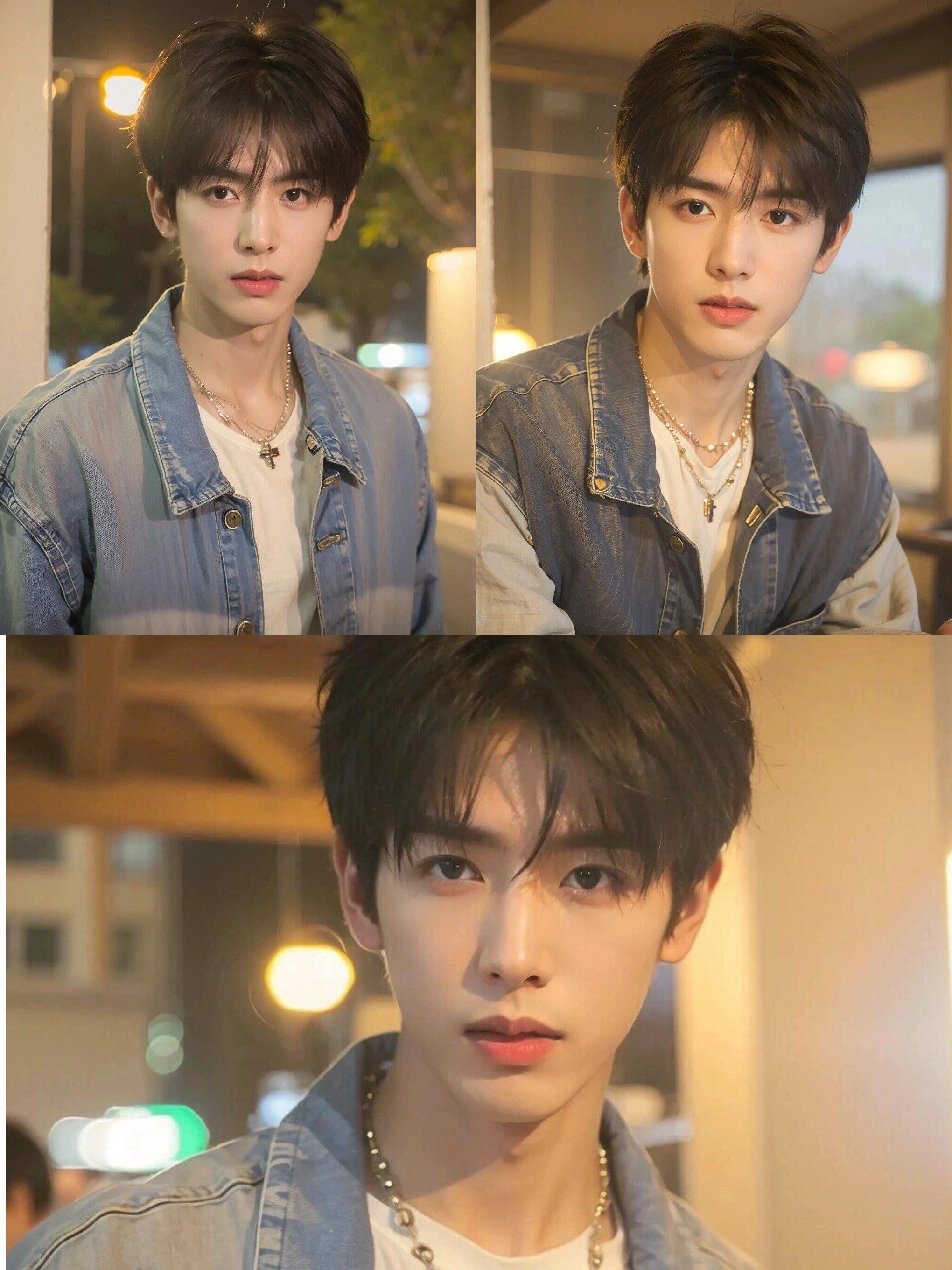 微分碎盖发型真的是男生发型中的一大亮点呢