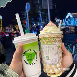 这家奶茶店的竹篓杯太可爱了！👀