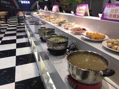 自助调料区-梦航彩虹之约自助餐厅(华府天地店)