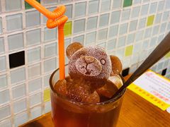 小熊冻柠茶-澳门陈光记烧味饭店(南京德基广场店)