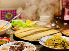 排骨豆角土豆粘卷子-粗粮人家·东北菜(洋桥店)