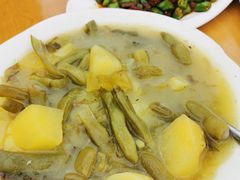 豇豆烧土豆-灯盏窝饭店(新都分店)